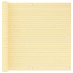 Altanafskærmning 90x500 cm HDPE beige