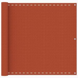 Altanafskærmning 90x500 cm HDPE orange