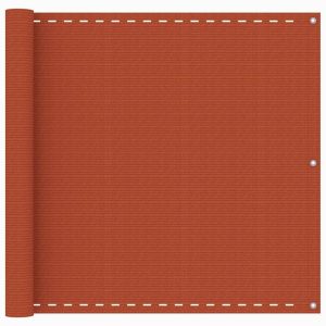 Altanafskærmning 90x600 cm HDPE orange